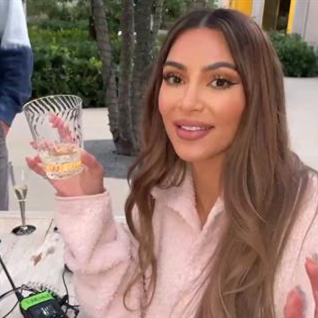 Kim Kardashian Celebrates Final Day of "KUWTK" Filming - E! Online